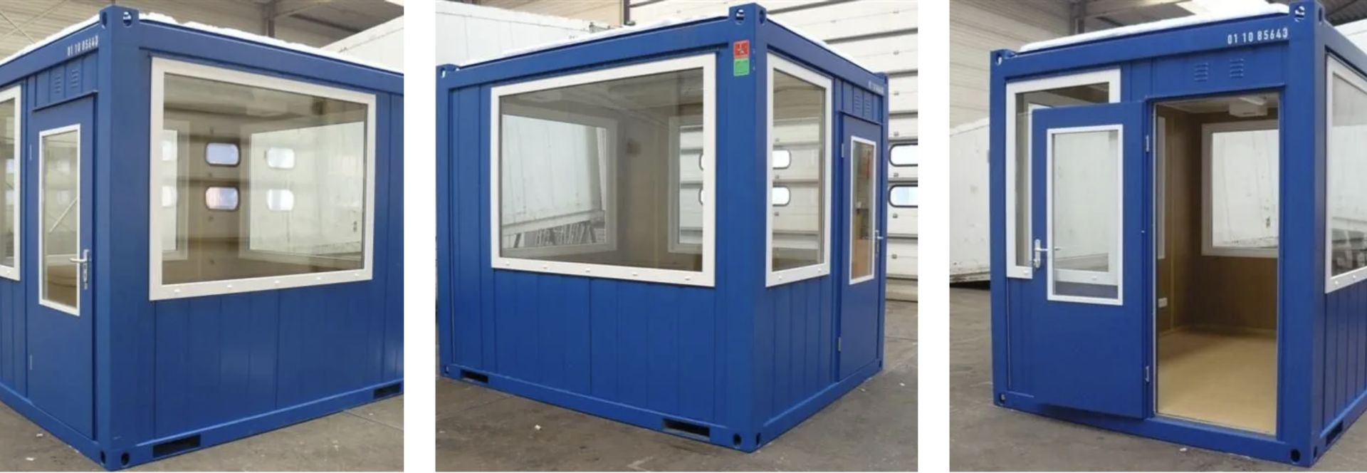 Container maritime 10 pieds DRY - robuste et étanche pour espaces réduits_1