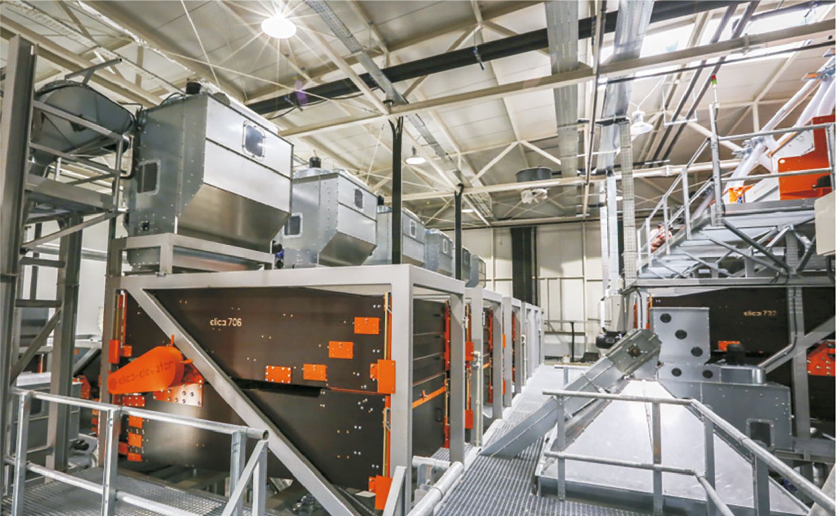 Nettoyeurs série 7 / 2 / 1 - Machines ELICA pour nettoyage de semences, grains et légumineuses_2