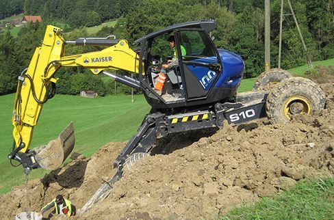 S10 pelle araignée mobile - dernière génération KAISER - puissance et efficacité sur terrains difficiles_1