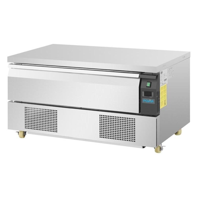Soubassement double réfrigération 1 tiroir Série U 3x GN 1/1 DA995 Polar_1