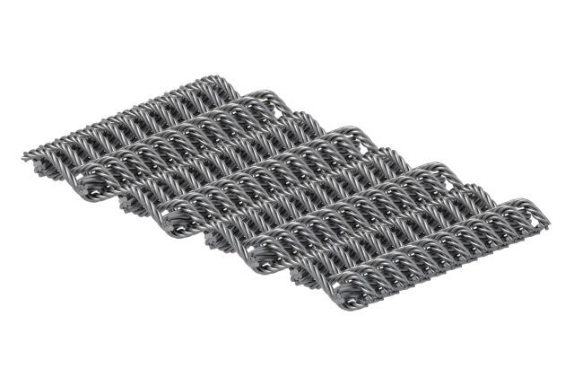 Flexoplan® - Bandes transporteuses métalliques GKD - Résistance à la rupture jusqu'à 200N/mm et résistance thermique 250°C_1