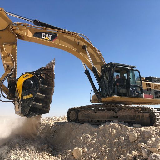 Godet concasseur BF135.8 - pour pelles hydrauliques de 43 à 80 tonnes - capacité 1,8 m³_2