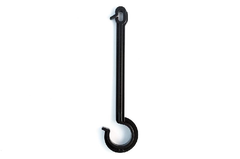 Schlauchclip long - fixation pour tuyaux d'irrigation - 16mm et 20mm - lot de 500 pièces_1