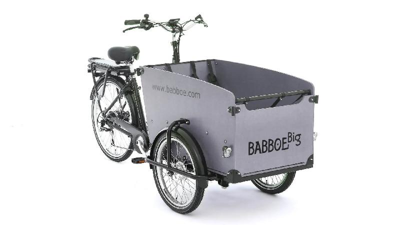 Triporteur électrique Babboe Big-E - 4 enfants - Moteur GWA 250W - 7 vitesses_1
