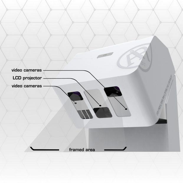 Aurum 3D - Scanner 3D de pointe à lumière structurée - Open Technologies - Haute résolution 53 microns_1