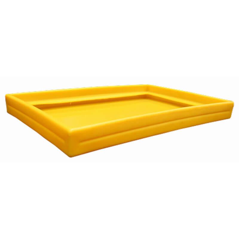 Bac de rétention pour rayonnage PEHD 930x600x90 Jaune - 41L_1