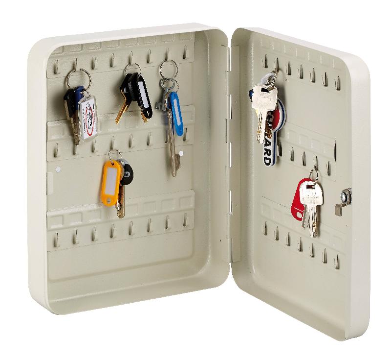 Boîte à clés Kibox 2 - 45 clés - acier embouti et fixation murale - Thirard_1