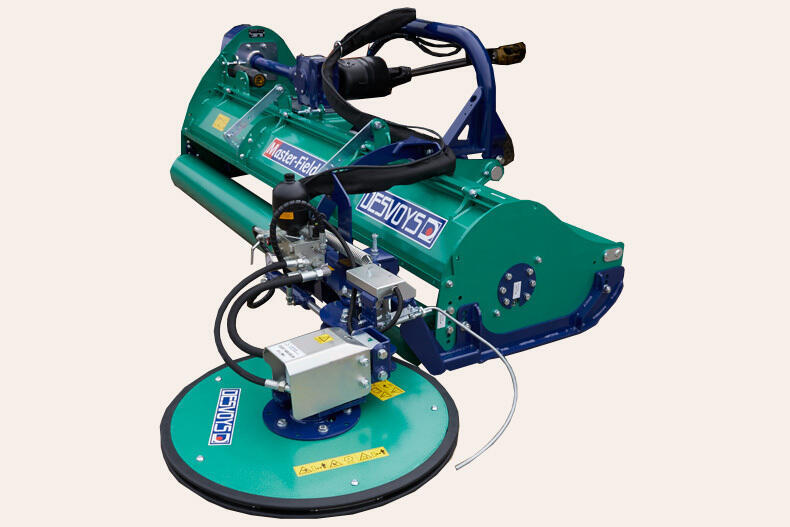 Broyeur satellite à axe vertical, effacement automatique réglable par boule d'azote - Largeur de travail 0,75 m_1