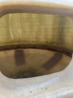 Cuve Sodipia 150 hl - blanche sur pieds, avec niveau gradué, porte inox et équipements intégrés_1