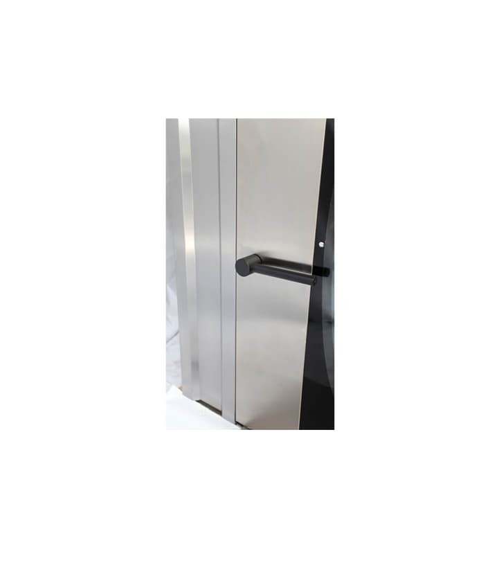 Four à chariot rotatif à gaz brûleur avant - capacité de 90, 120 ou 180 baguettes - PORLANMAZ - chambre de combustion en inox résistant_1