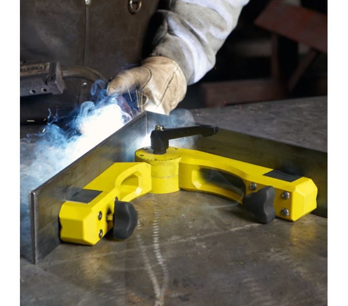 Aimant permanent commutable - PA 200 - Pour montage et soudure sur matériaux ronds et plats, angle réglable 22° à 270°_1