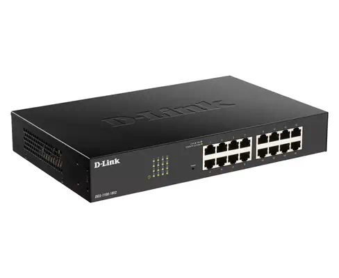 D-Link DGS-1100-16V2 Géré L2 Gigabit Ethernet (10/100/1000) Noir_1