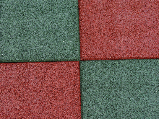 Dalle amortissante en liant teintee 20mm