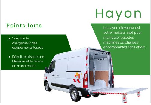 Hayon élévateur véhicule : une solution de manutention pour palettes, machines et charges volumineuses_0