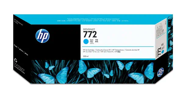 HP 772 cartouche d'encre DesignJet cyan, 300 ml_1