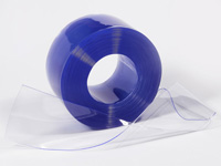 Lanières standard transparentes en PVC souple - rouleaux de 50 mètres pour rideaux et remplacement_1
