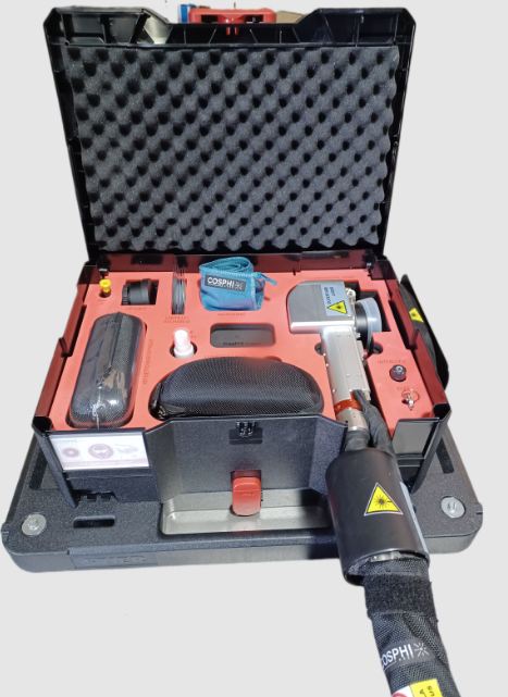 Machine de décapage laser continu, pour décapage de rouille, peinture et divers oxydes - 3000W - Réf CLW3000_2