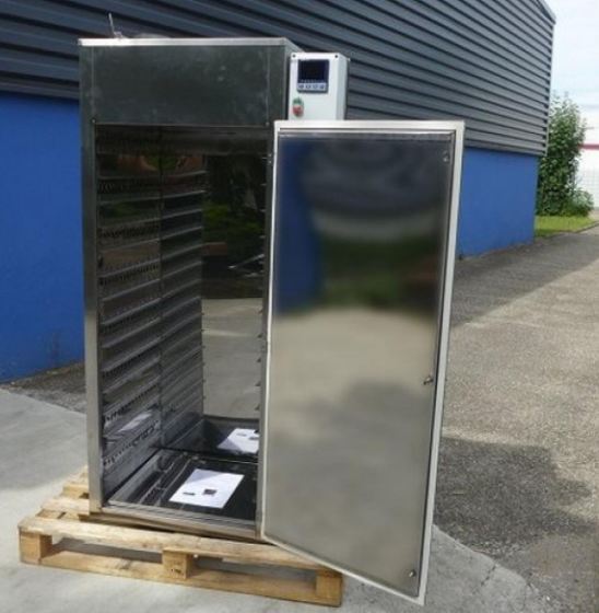 Séchoir professionnel pour déshydratation alimentaire à basse température - Capacité 100 kg - 15 niveaux - RÉF. PTC01-ET_1