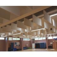 Absorbant mélamine - absorbeur de bruit - Pro Isophony SARL - mousse acoustique alvéolaire - épaisseur 40 mm_1