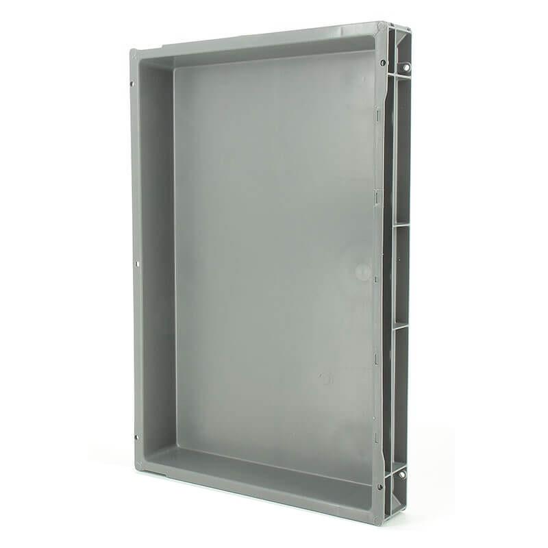 Bac gerbable norme Europe Allibert 21013 - 12 litres - 600x400x73 mm - fond et parois pleins_1