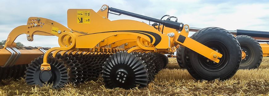 Disc-o-mulch 10-12m - déchaumeur à disques - agrisem - hauteur sous châssis ≈ 60 cm_1