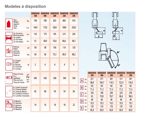 Broyeur forestier Enaxo/20 - EMYMPS - largeur de travail 155 à 245 cm - multifonctions pour mauvaises herbes et branches jusqu'à 7/8 cm_1