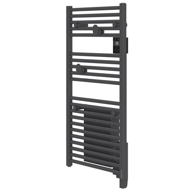 Radiateur sèche-serviettes connecté Doris 1000W Blanc carat - Atlantic - 850480_1