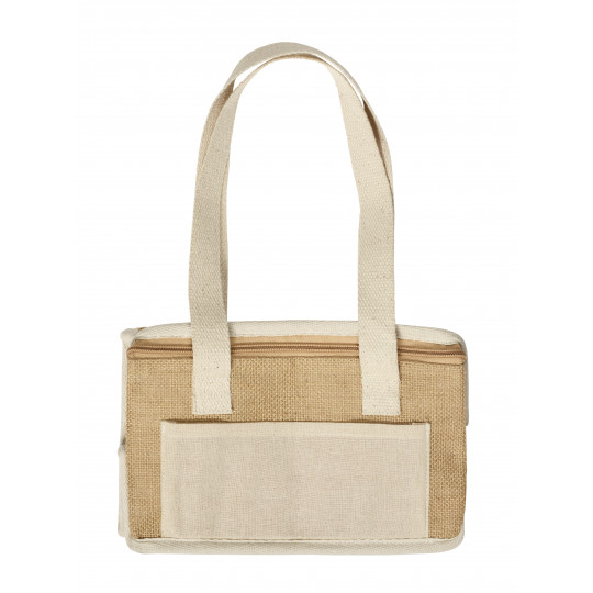 Sac isotherme - Jute avec poche coton PETIT MODELE - Toronto TORON001_1