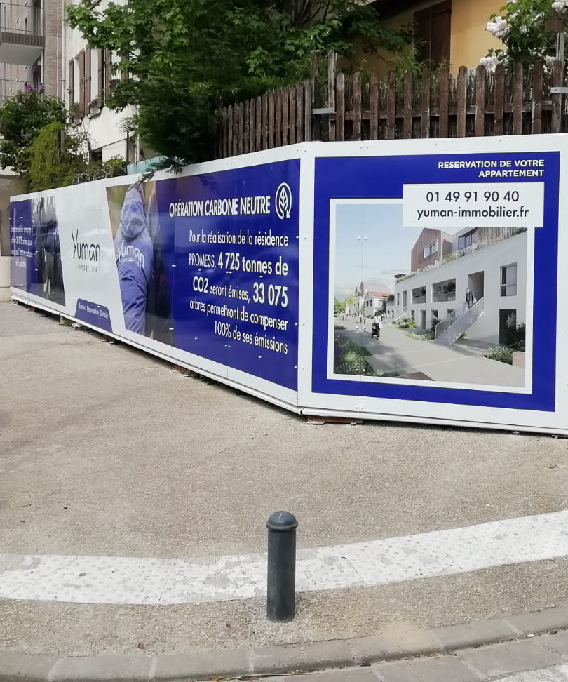 Habillage de vos palissades de chantier pour une communication grand format - neosign_1