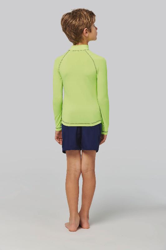 T-shirt technique à manches longues enfant - Protection UV50+ - Réf : PA4018 - Marque PROACT_1