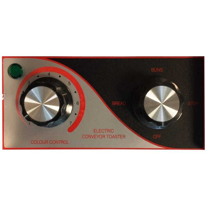 Toaster convoyeur 300 - columbia -  catc300 - l 370 x p 420 x h 380 mm_1