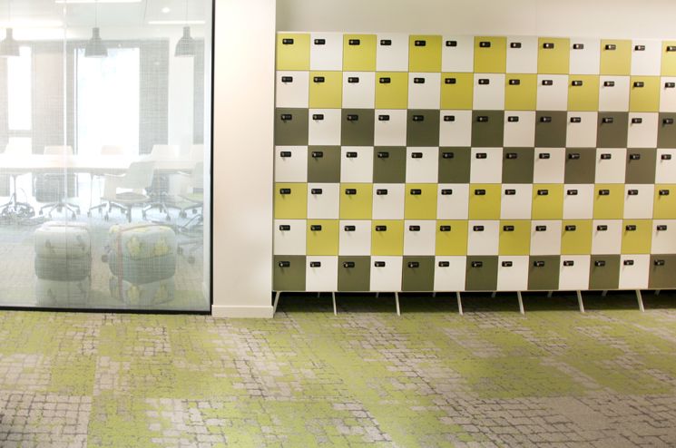 Casier Woodbox - Vestiaire en mélaminé PEFC avec portes battantes et serrures - 1 colonne 4 portes_1