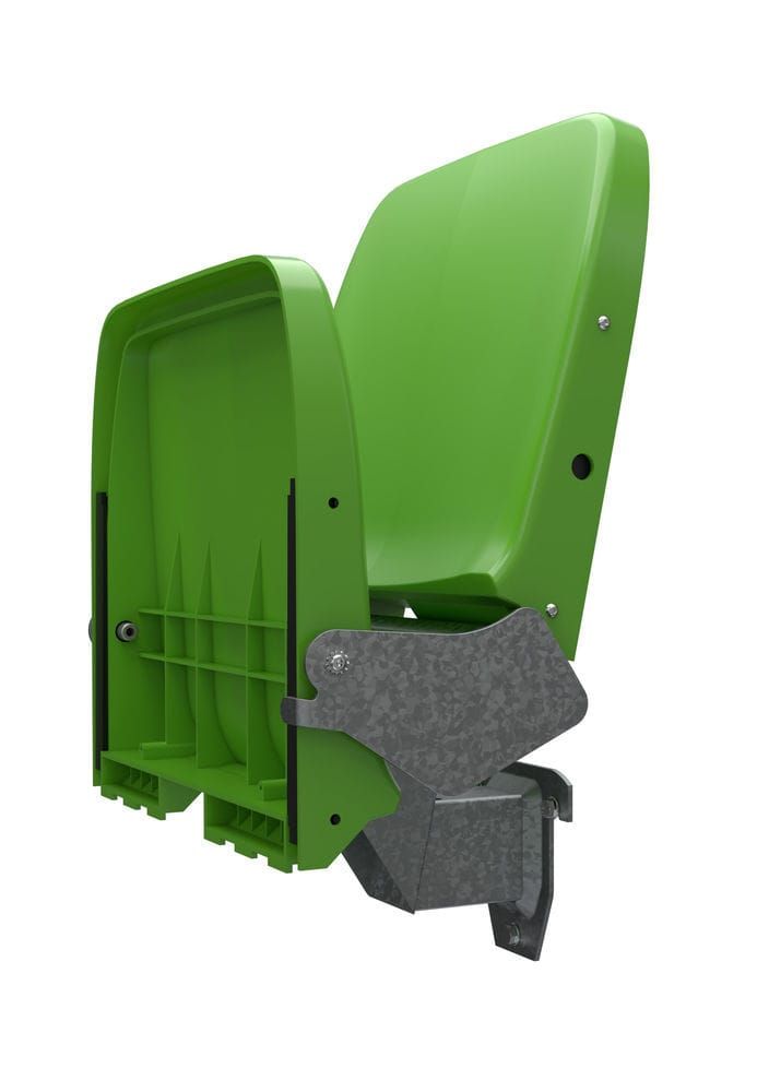 Siège de gradin rabattable ABM - conforme FIFA/UEFA - pour gradins métalliques télescopiques_1