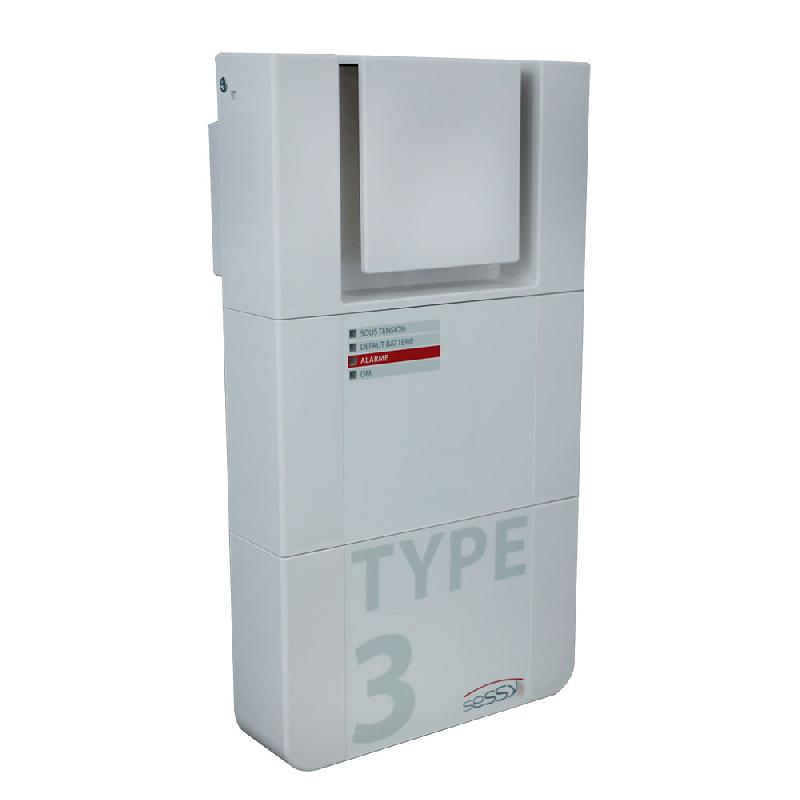 Boîtier d'alarme type 3A - BAAS autonome - Conforme NF C 48-150_1