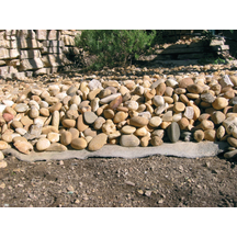 Géotextile Fibertex non tissé aiguilleté Multigéo G80 - 80g/m2 - rouleau 1x25m - Polypropylène - Gris_1