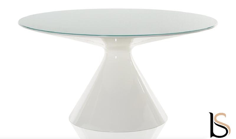 Grande table ronde laquée ED - Slide - Blanc_1
