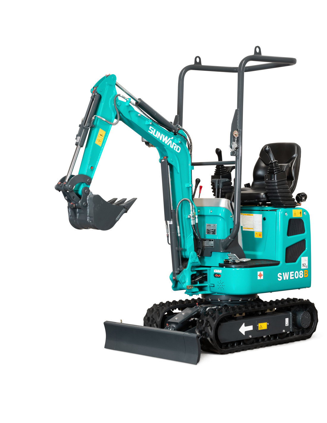 Mini-pelle parfaite pour les travaux en espace exigu -  Sunward SWE 08B_2
