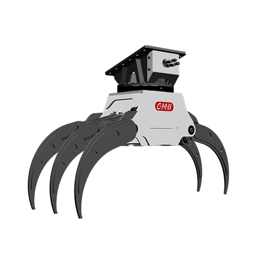 Pince à traverses PTRF 04-2 CMB - Rotation hydraulique et bielle à double liaison_1