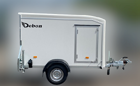 Remorque fourgon - 2,55 x 1,25 x 1,55 M - 1300 KG - DEBON ROADSTER 255V2_1