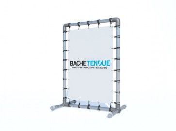 So-easy - stop trottoir portable en bâche tendue - structure aluminium Inside Out - 200x250cm max_1