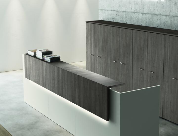 Banque d'accueil élégant et prestigieux - POINT - Ref : 116019_1