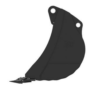 Godet d'excavation extra-robuste - caterpillar finance france - 610 mm (24 in), à claveter - poids 173 kg_1