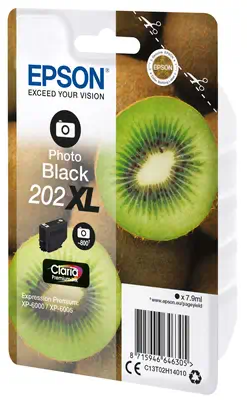 Singlepack Photo Black 202XL Claria Premium Ink_1