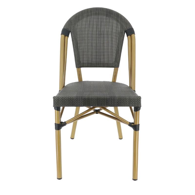 Chaise exterieure restaurant Biarritz - BRONZE_1