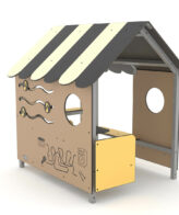 Cabane de jeu - Maisonnette Rock LD1OC0010 - Pour enfants dès 1 an - Capacité 12 personnes_1
