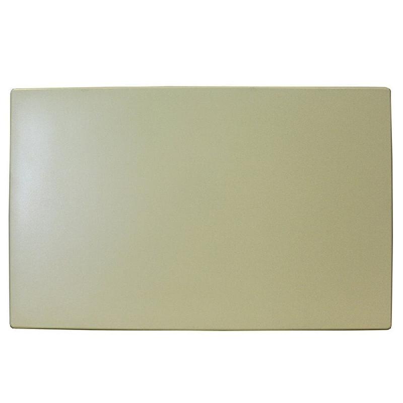 Plateau rectangulaire de table extérieur Classic Line 110x70cm décor beige_1