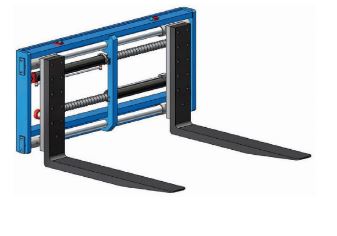 Positionneur intégré avec déplacement latéral non constant - capacité 2,5T à 16T - version BAROU renforcée_1