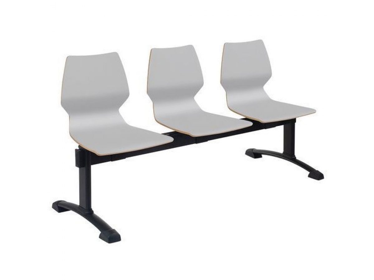 Sièges sur poutre ergonomiques en bois design - FUSIO - matériaux durables et options personnalisables_1