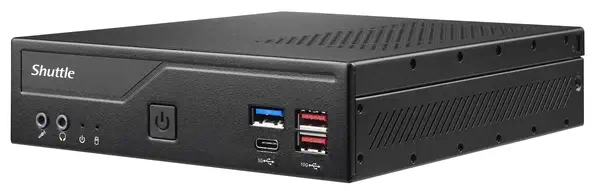 Slim PC DH670V2 , S1700, 2x HDMI, 2x DP , 2x 2.5G LAN, 2x COM, 8x USB, 1x 2.5