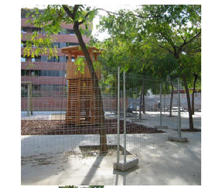 Lot de 50 clôtures de chantier mobiles - 4 tubes - 3,5m x 1,9m - TM4_1